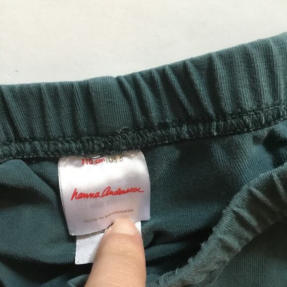 Hanna Andersson floral pocket tunic & legging bundle - Picture 7 of 9